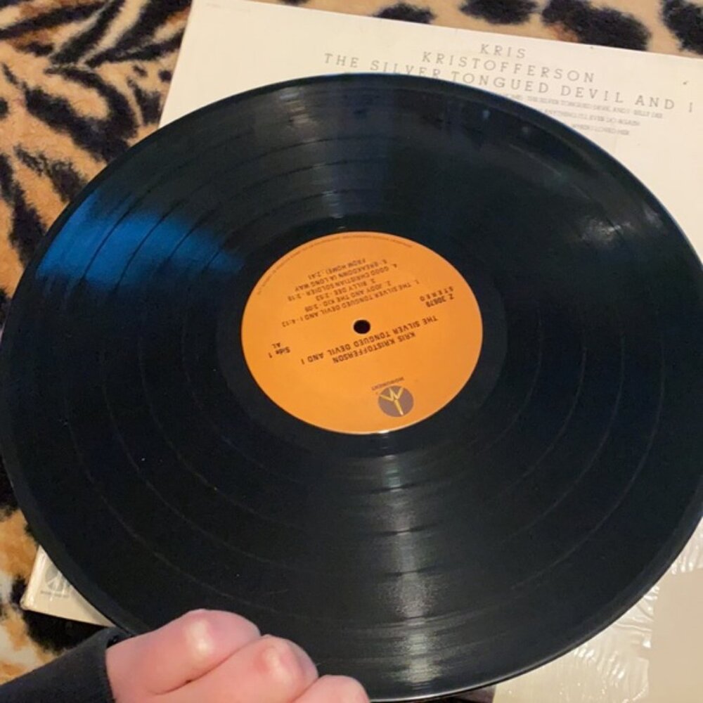 Vintage Kris Kristofferson Vinyl Record - Picture 5 of 5